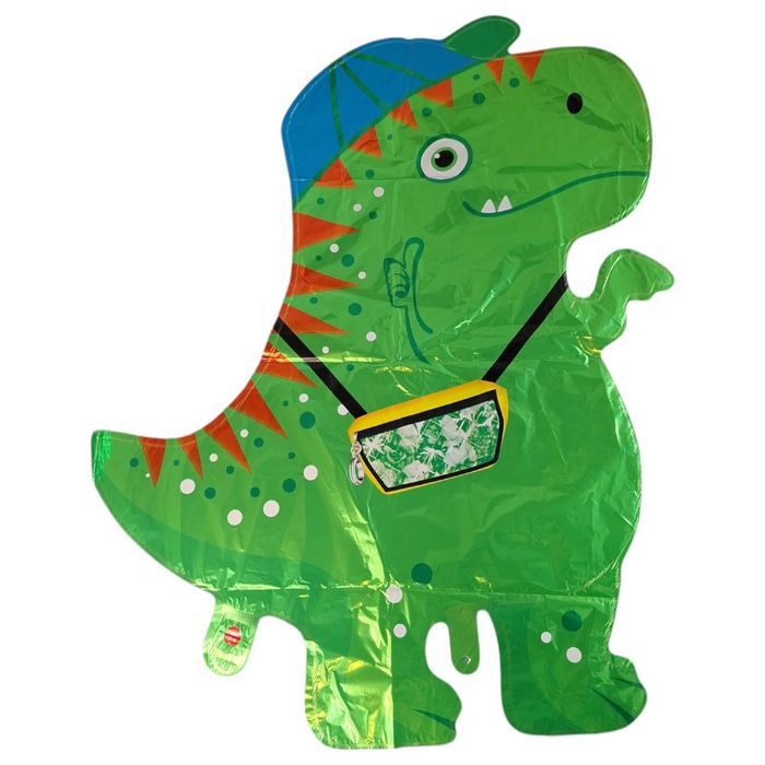 6 dużych balonów foliowych dinozaurów na urodziny
