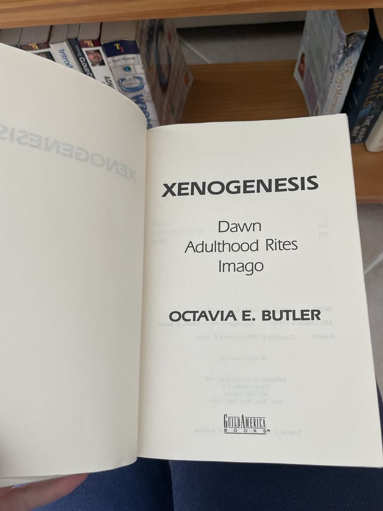 Livro Xenogenesis Olivia Butler