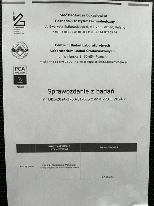 Polski Pellet A1 drzewny pelet mazowiecki Warszawa dostawa gratis 6mm