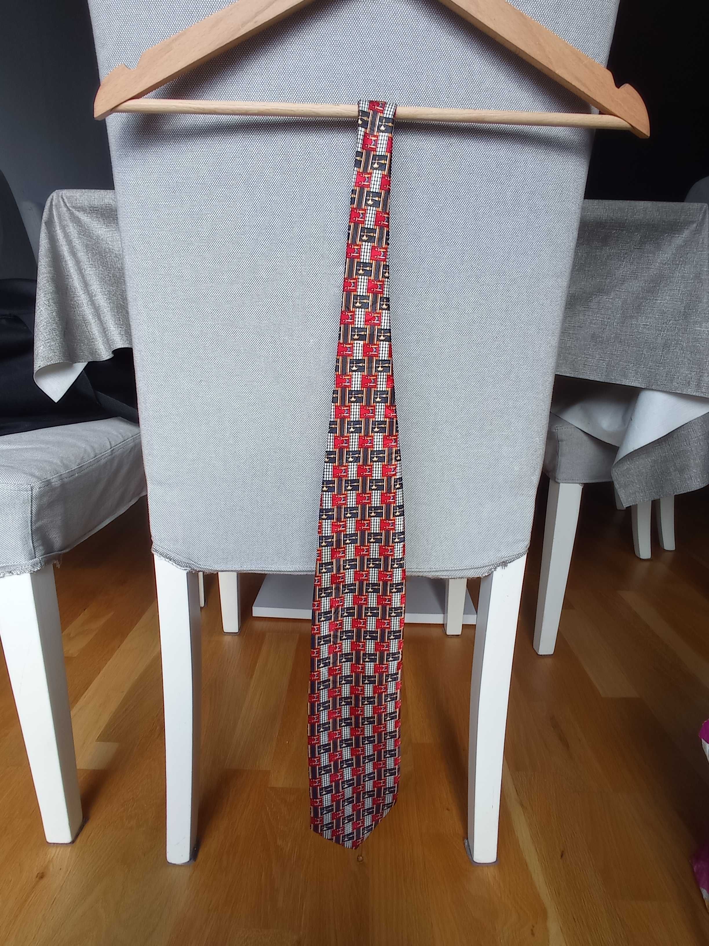 Krawat Valentino Marni 100% jedwab silk