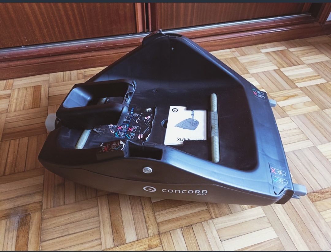 Trio Concord carrinho + babycoque + alcofa + base isofix