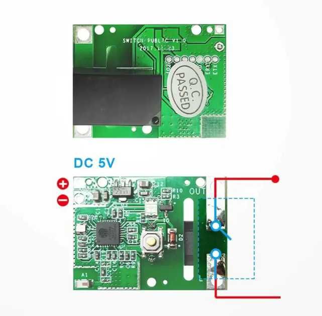 WiFi Бездротовий Вимикач Sonoff RE5V1C Для Розумного Будинку