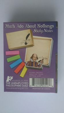 Marcadores autocolantes (Sticky Notes) Shakespeare
