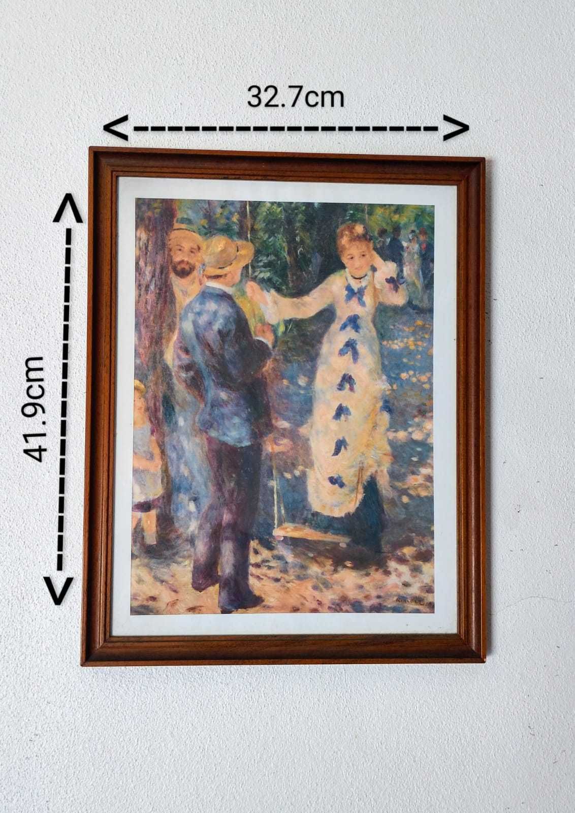 Quadro Pierre Auguste Renoir: The Swing - 1895