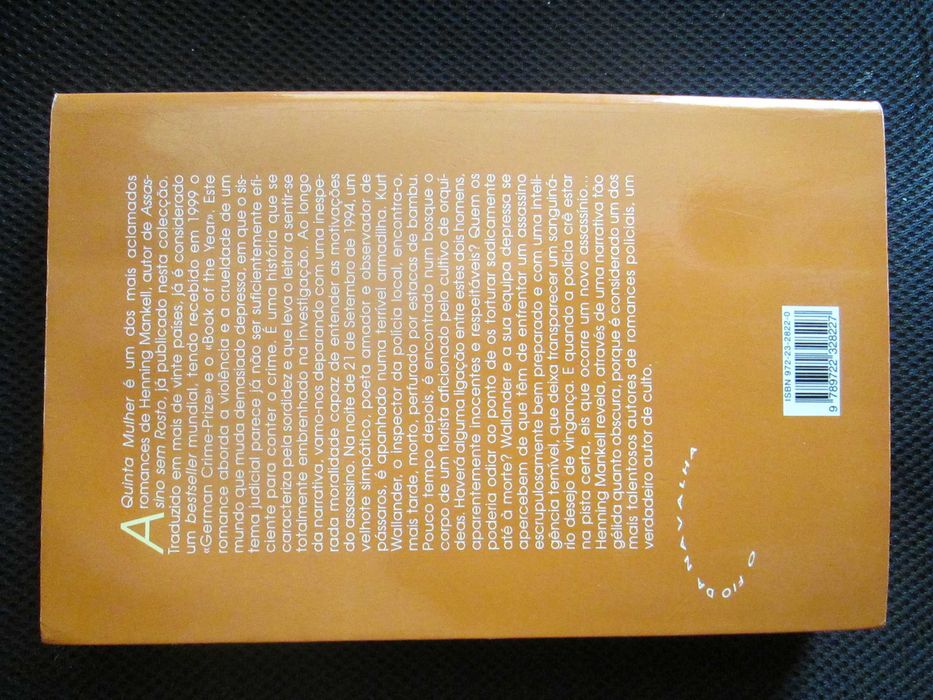 A Quinta Mulher, de Henning Mankell