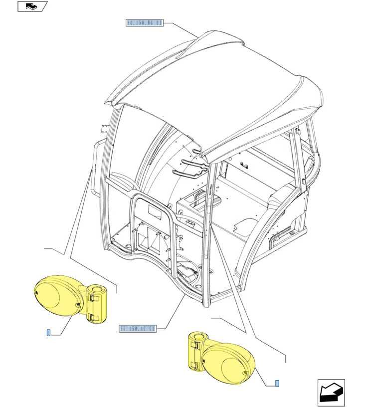 Lampa kierunkowskazu New Holland 8772.5693 ORYGINAŁ CNH