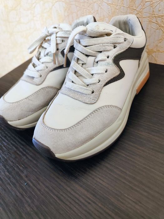 кроссовки женские кожа +замш 36р