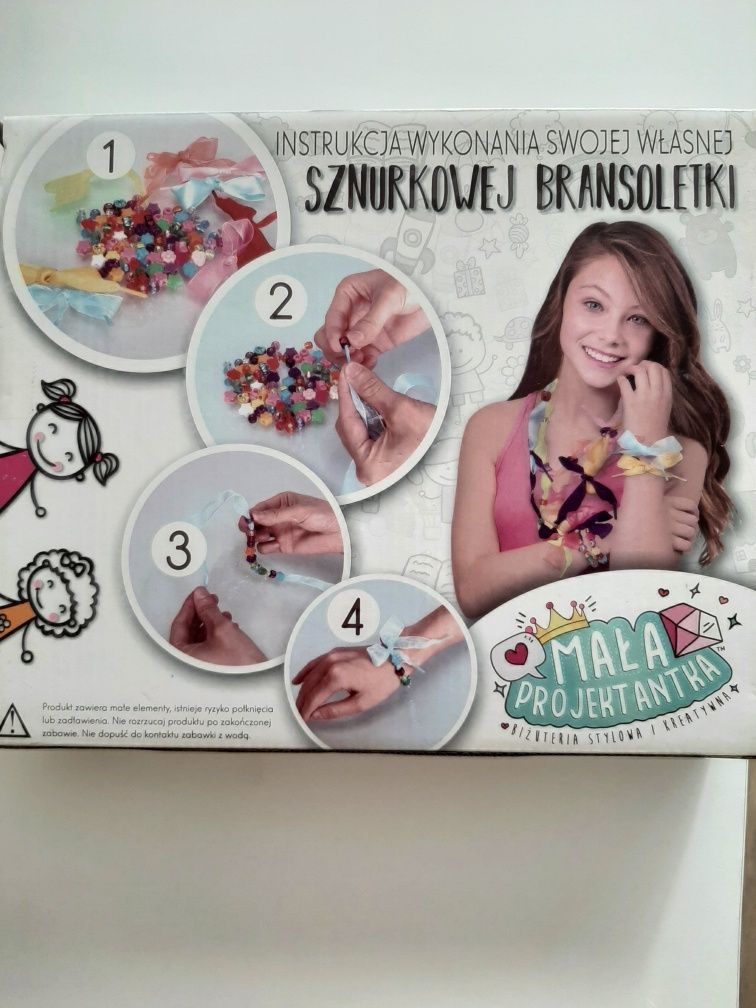 Zestaw szurkowe bransoletki DIY