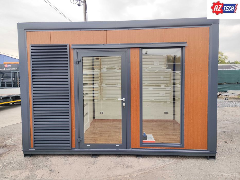 Kontener biurowy / Pawilon 4,0 x 2,5 m z dostawą