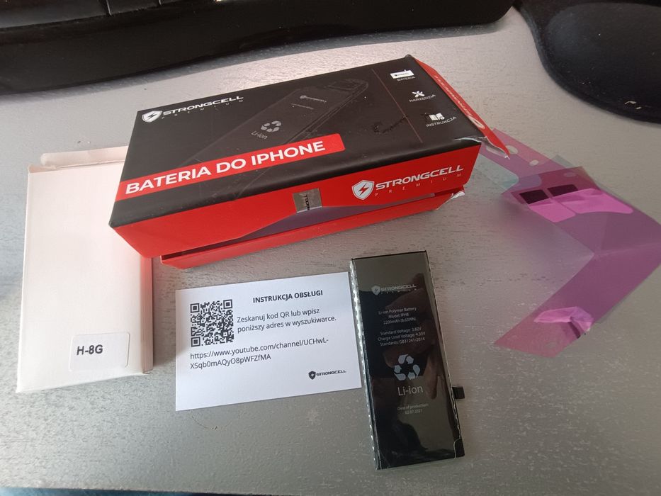 Bateria do iPhone 8 strongcell