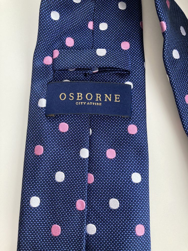 Krawat w groszki Osborne