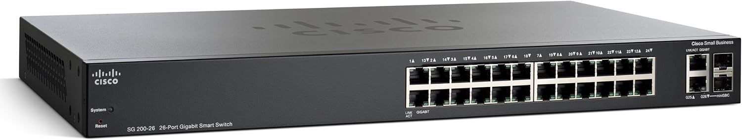 Cisco SG200-26 Switch aceito trocas