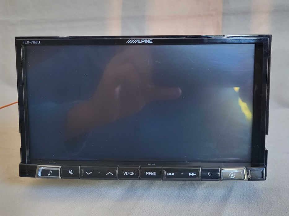 Alpine ILX-702D Bluetooth, korekcja czasu, 3xRCA Android Auto CarPlay
