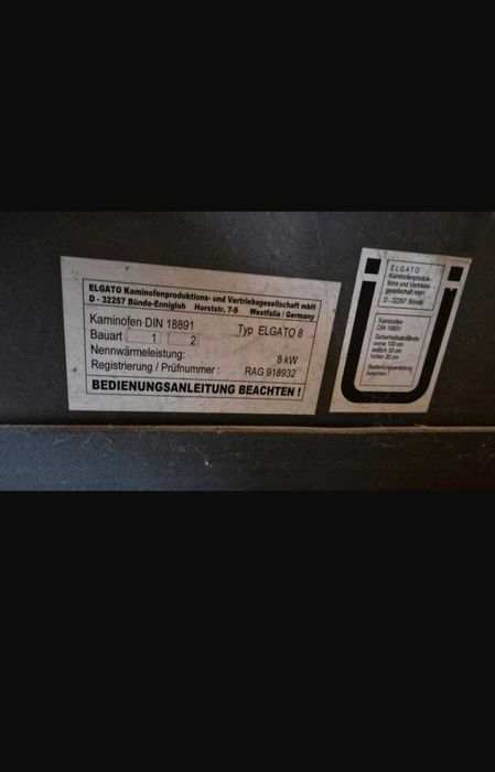 Kominki 7 kw w b.dobrym stanie