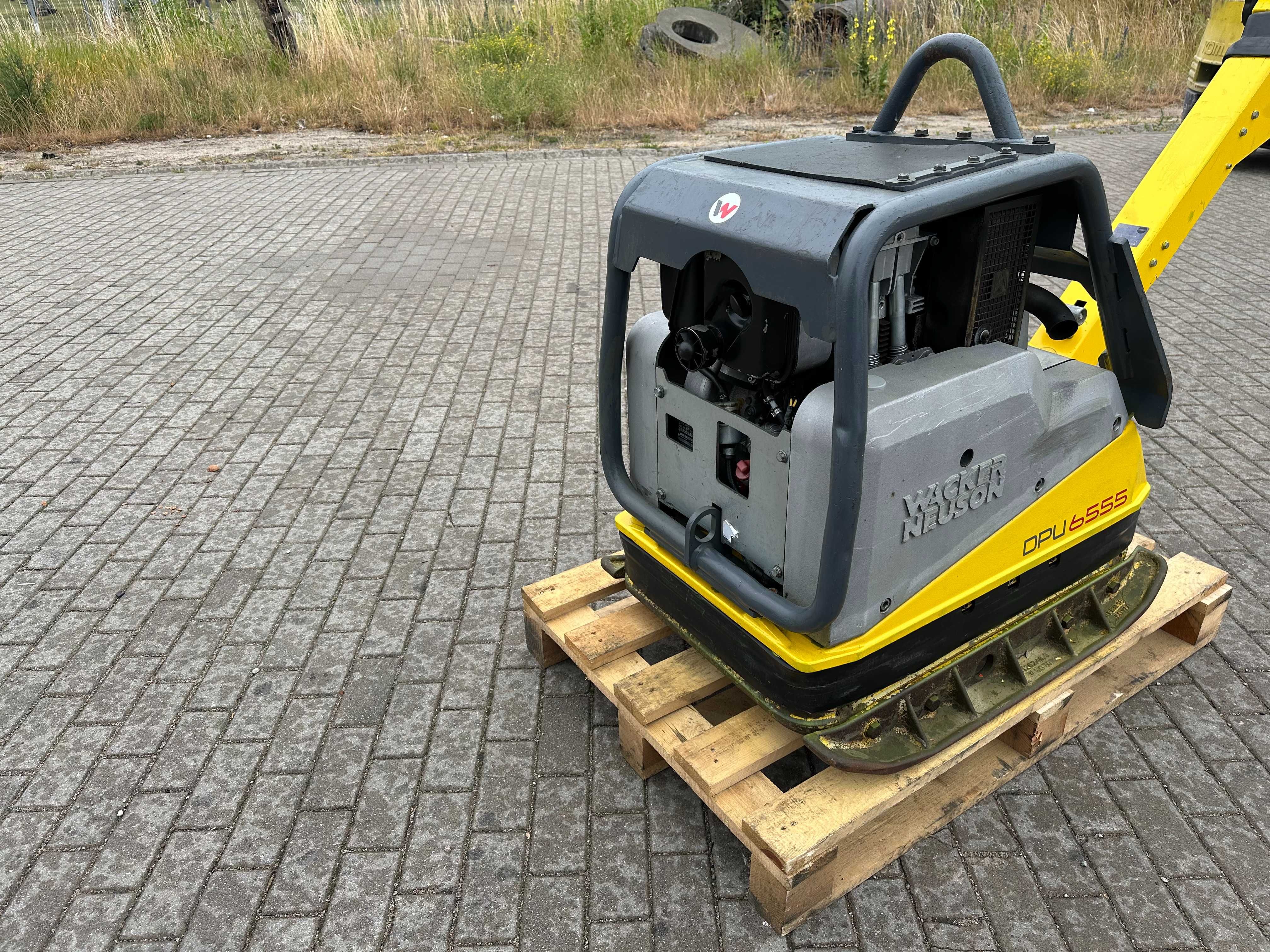 Zagęszczarka Do Gruntu Wacker DPU 6555 Czujnik Zagęszczenia Hech