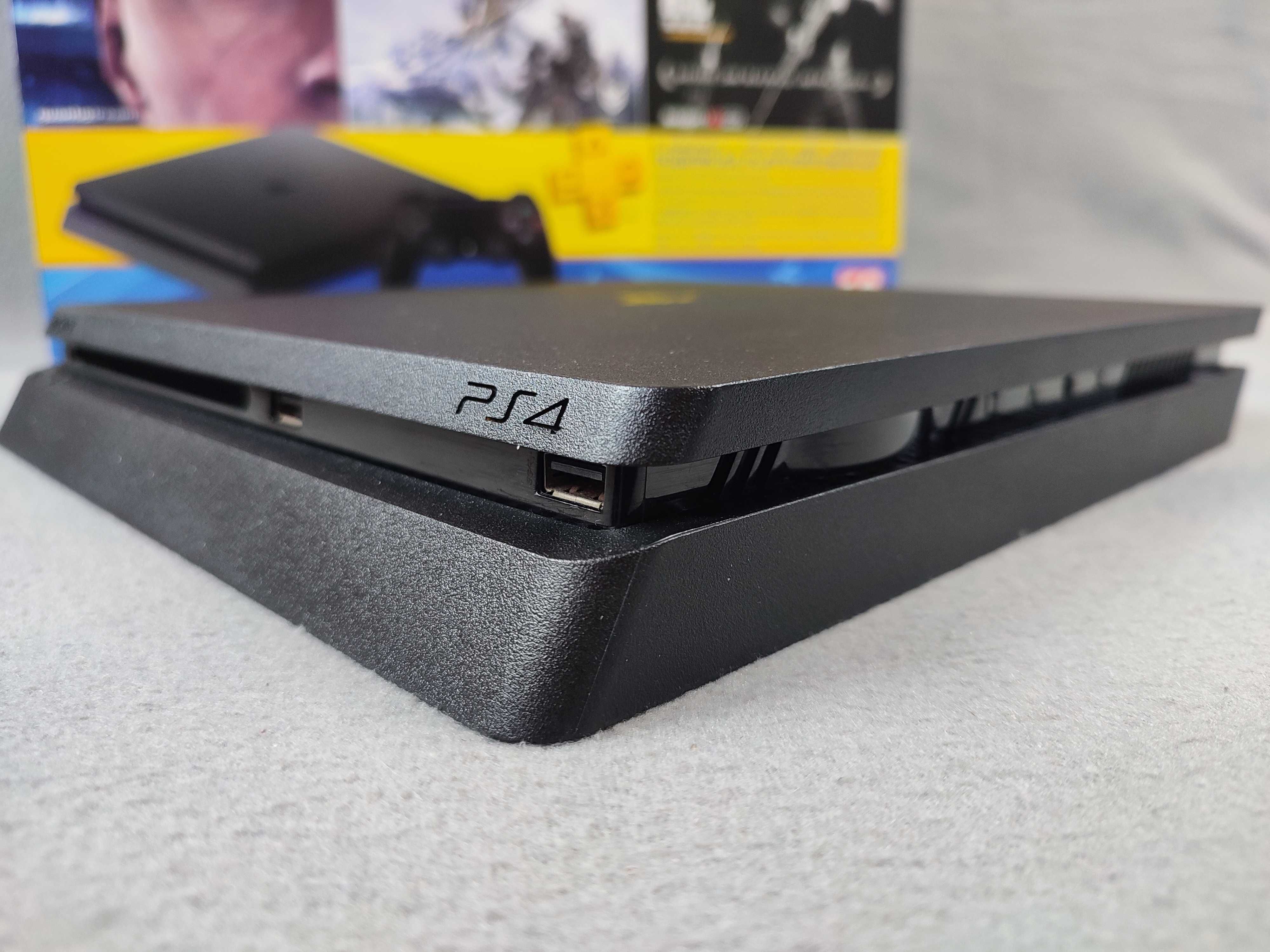 Игровая консоль Sony Playstation 4 Slim 1Tb (PS 4) + Доп Джойстик