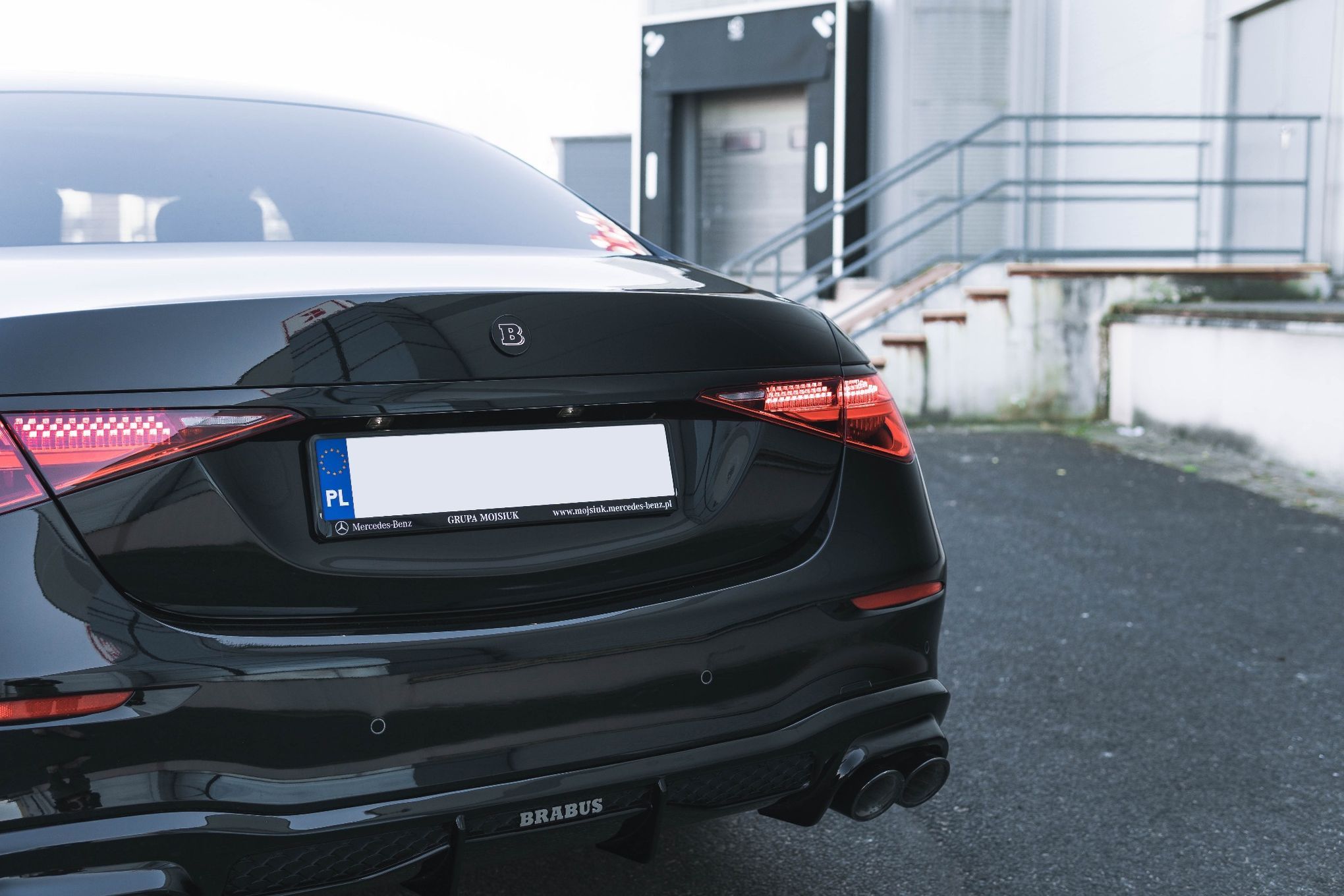 Mercedes-Benz Klasa S S400D, BRABUS orginał, gwarancja, Salon Polską, bezwypadkowy,