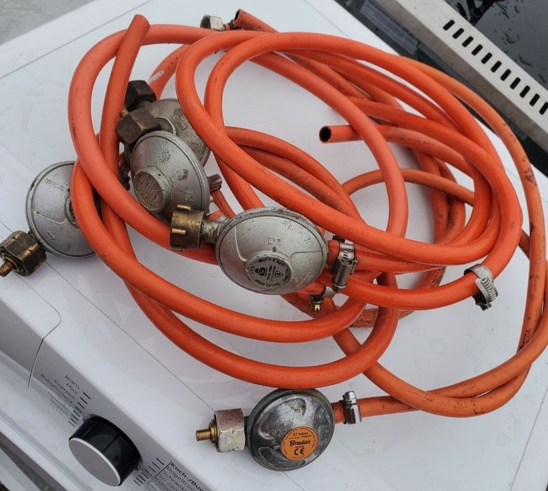 Редуктор з шлангом на газовий балон пропан ,бутан. З Німеччини