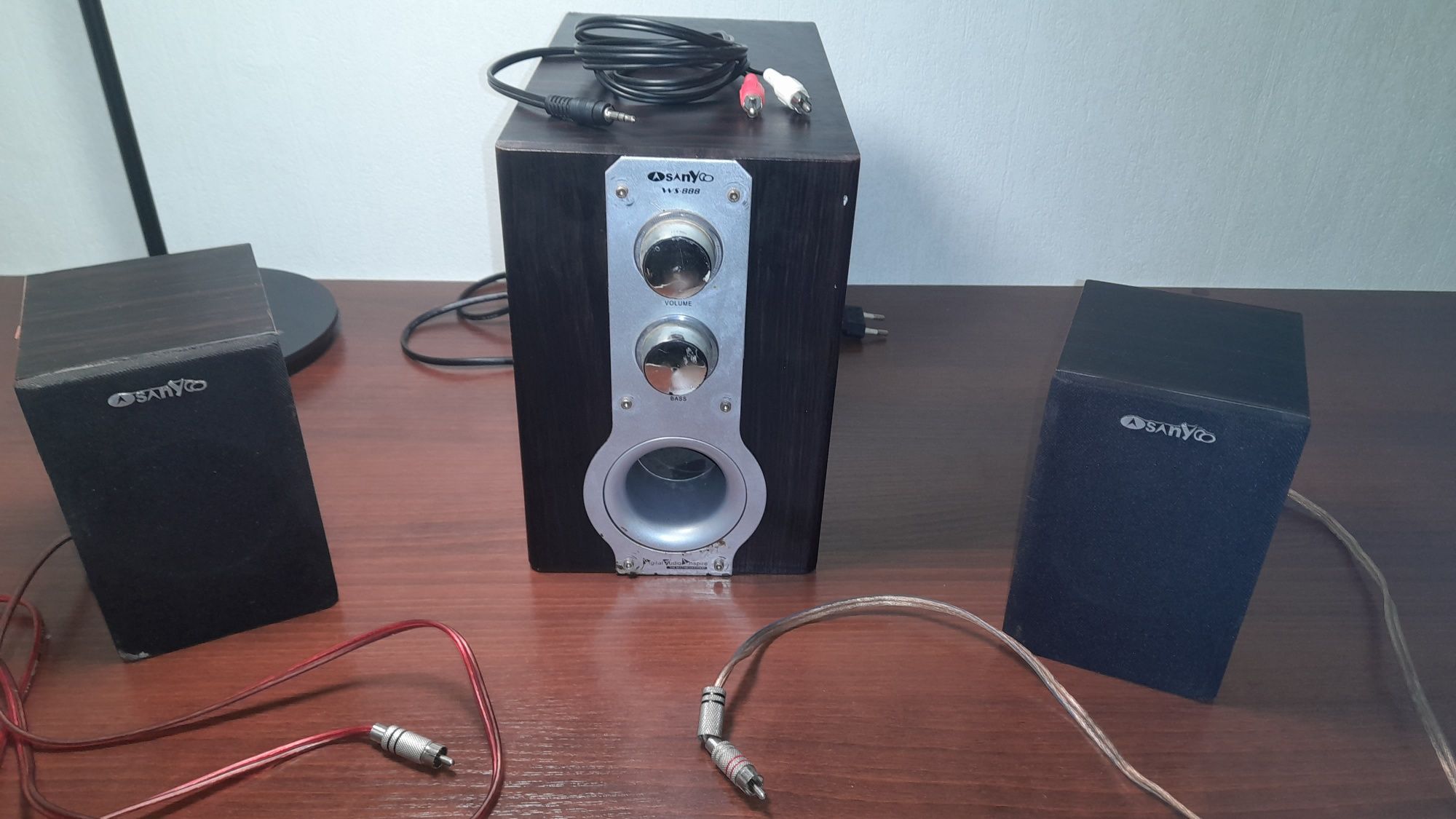 Сабвуфер subwoofer system sanyoo ws-888.