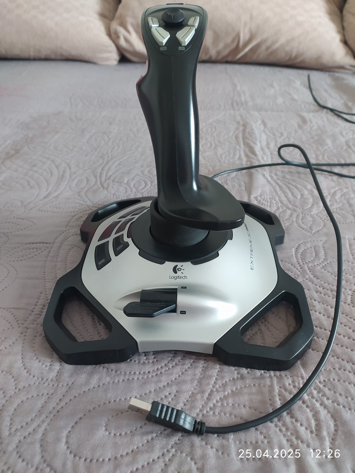 Logitech extreme 3D PRO twist handle joystick