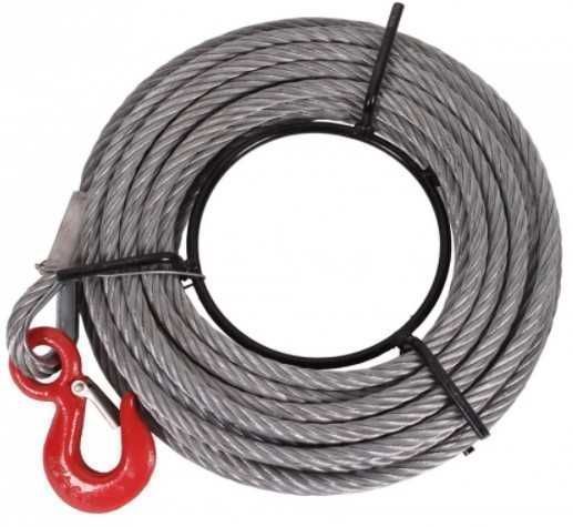 Guincho Manual de Arrasto Tirfor  Capac. 800 Kg + Cabo 20 mts. AP28
