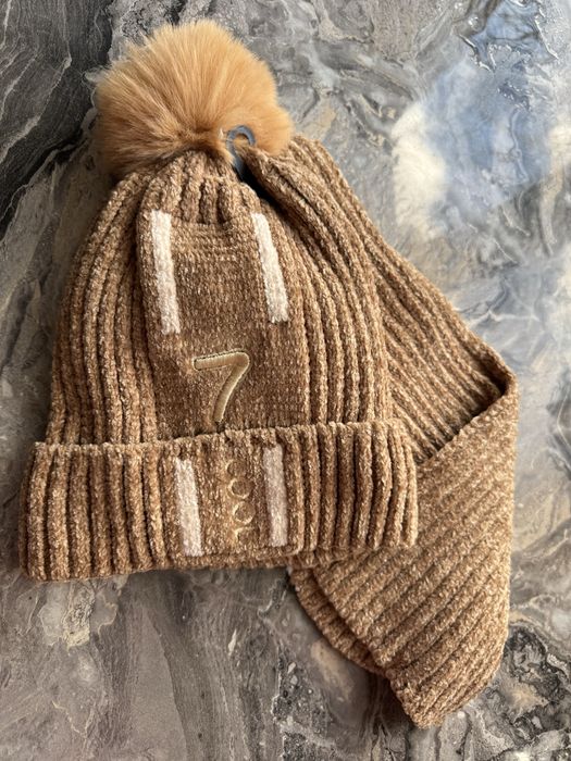 Шапка/шарф зимові дитячі