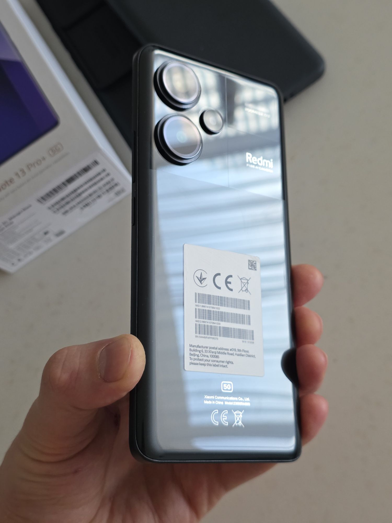 Состояние нового Xiaomi Redmi Note 13 Pro Plus 5G 12/512 ГБ