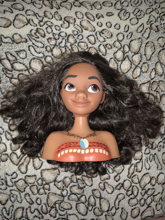 Лялька манекен голова Моана Disney для зачісок