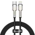 Kabel Baseus  Series Metal Data USB-C / Lightning 20W PD 1 m - czarny