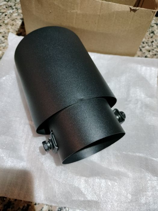 Ponteira universal em preto fosco