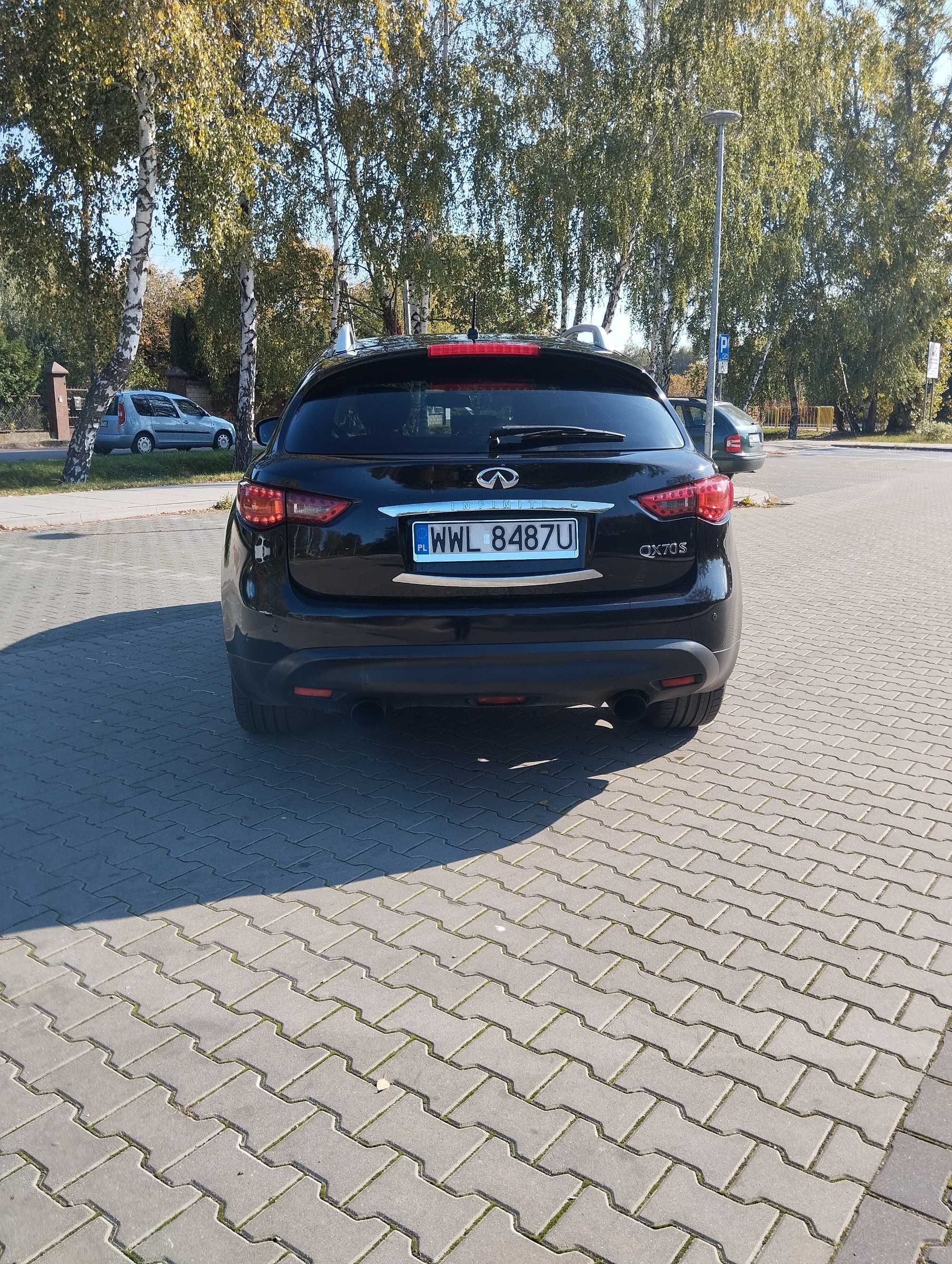 Infiniti QX70S 3.0 D Salon Pl. 2 właściciel. 100 % Bezwypadkowy