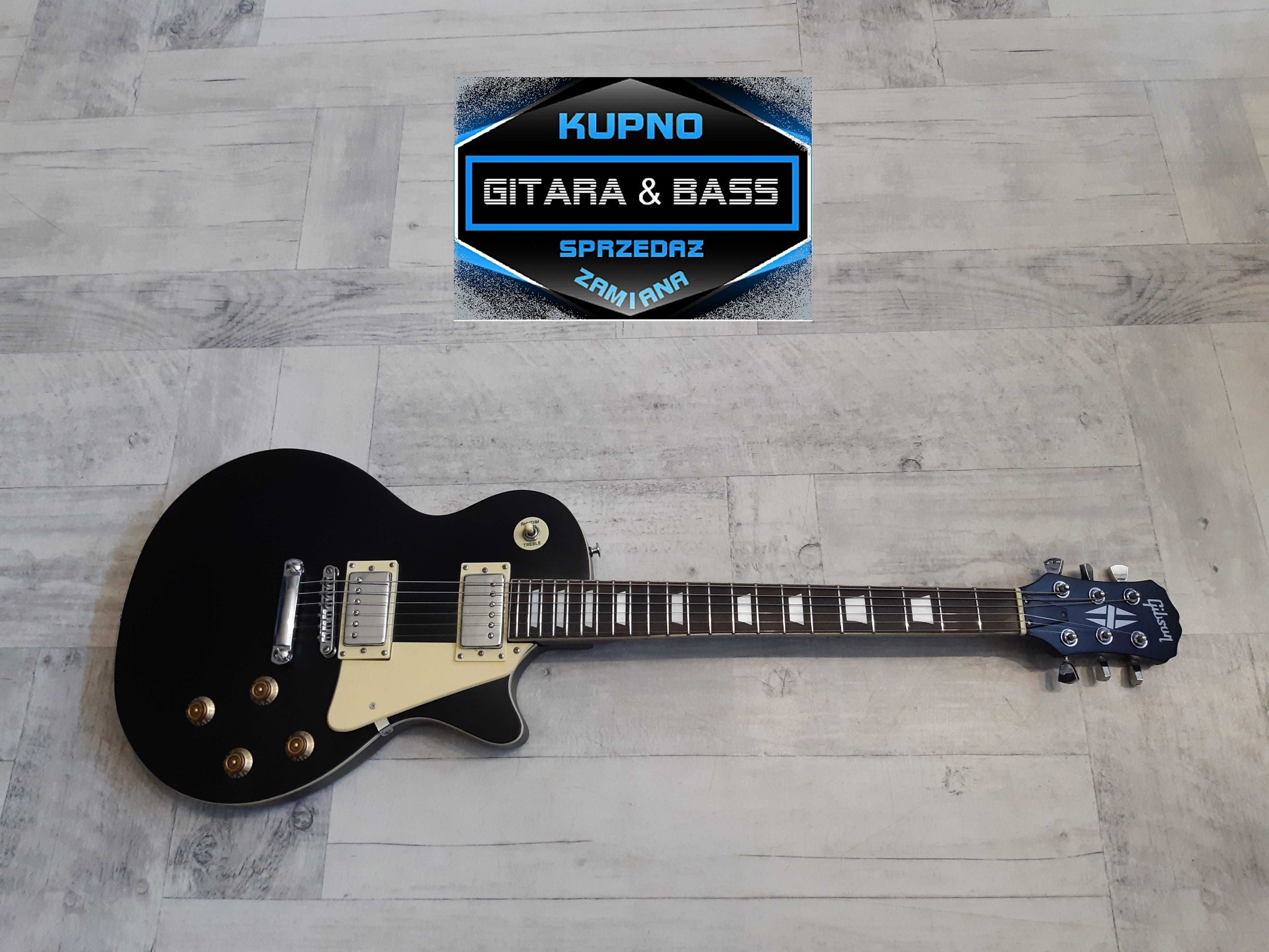 Gitara Les Paul -kopia Gibson- Black Satin- wysyłka Gratis lub zamiana