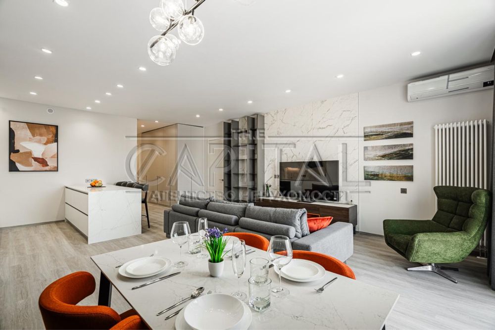 Оренда 3-кімнатна кв з дизайнерським ремонтом в Atlantic Residences