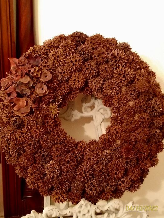 Coroa castanha artesanal