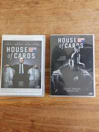 House of Cards sezon 1 i 2 dvd polskie napisy