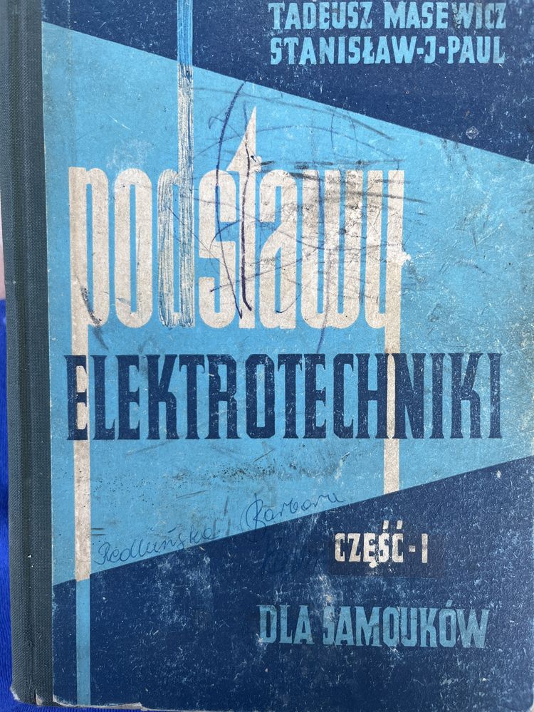 Podstawy elektrotechniki 1962 rok