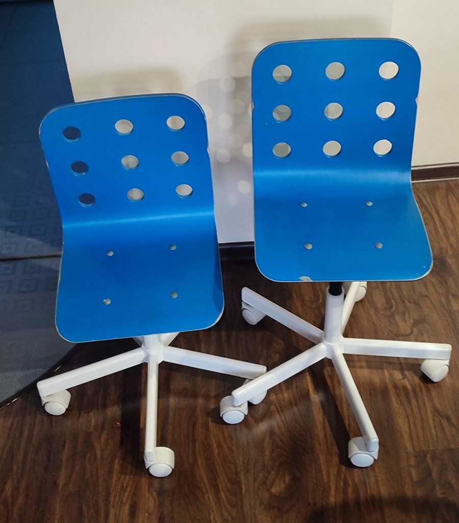 Krzesło krzesełko do biurka 1szt Ikea Jules dziecięce