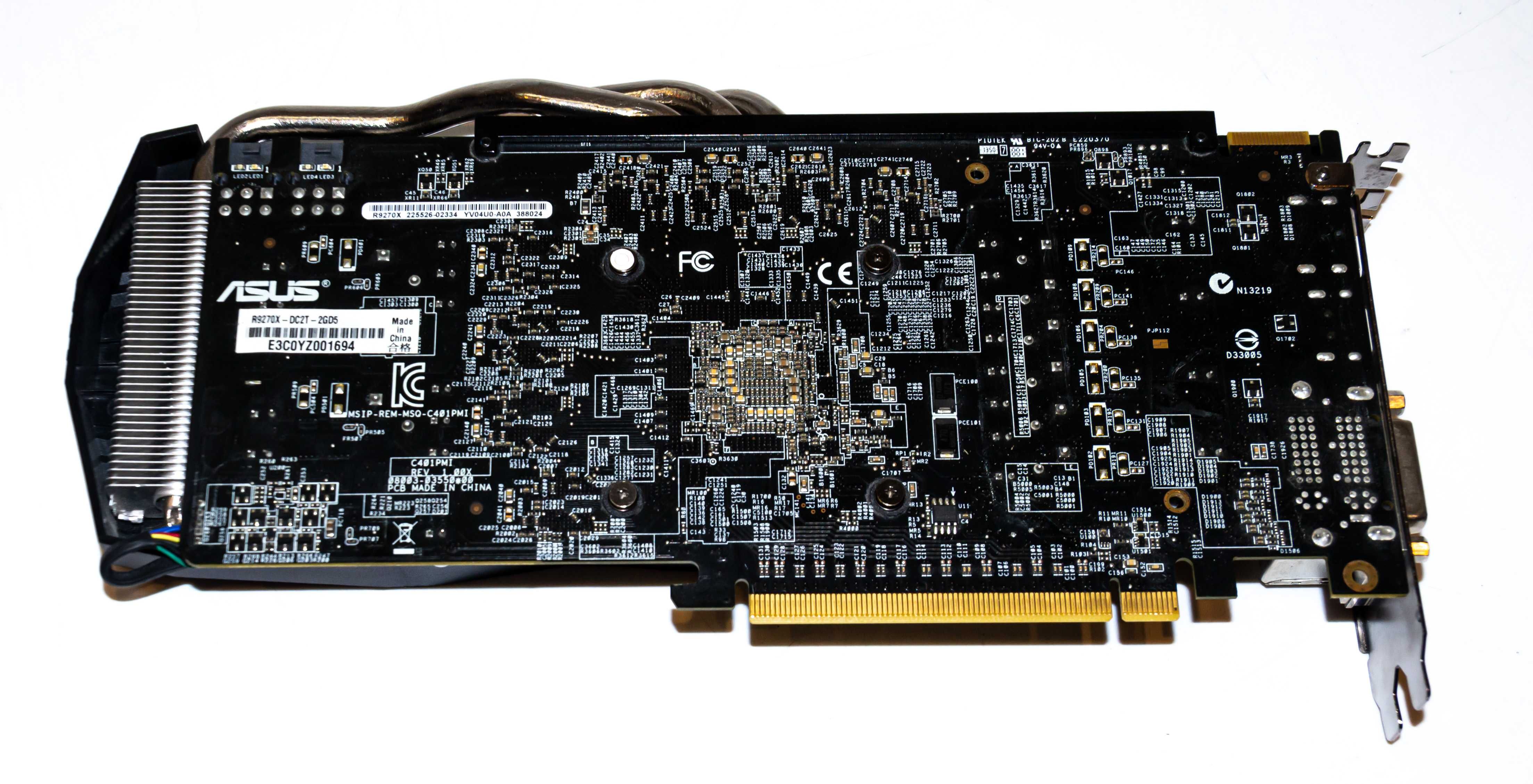 AMD Radeon R9 270X Asus 2GB 256bit HDMI DP DVI USZKODZONY