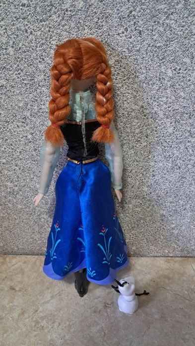Кукла Disney Store Sings 40см Анна Холодное Сердце шарнирная озвученна