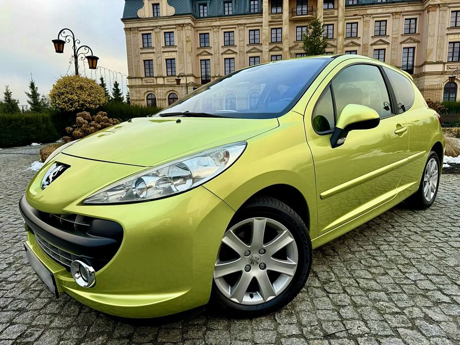 Peugeot 207 1.6 Benzyna,Klimatronik,Skóry,Kubełkowe fotele,Elektryka,Bez rdzy!