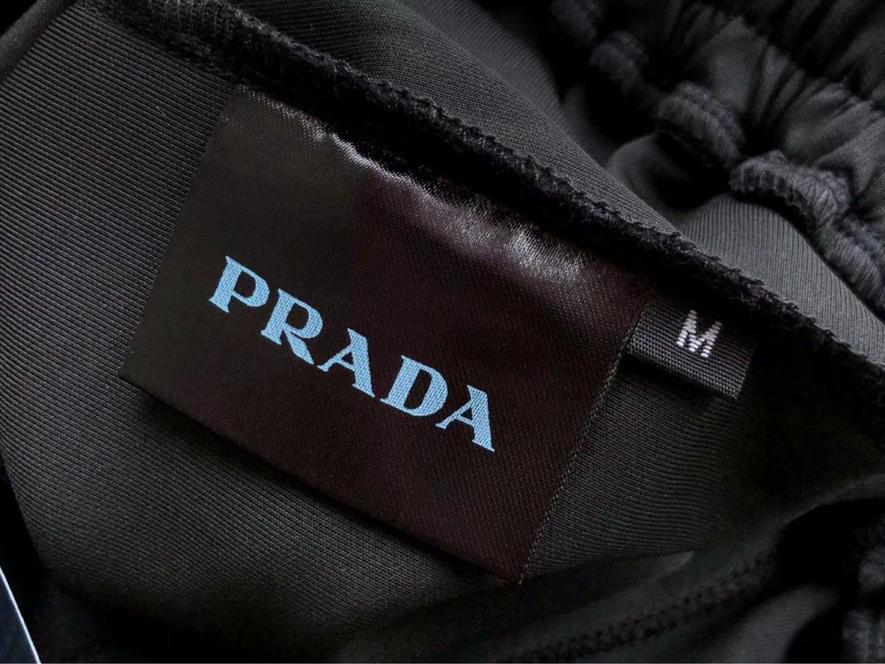 Spodnie Dresowe Prada Milano Czarne