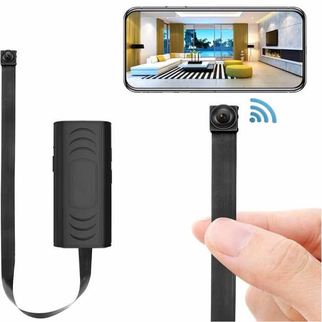 Міні камера WiFi з виносним об'єктивом на шлейфі Vdscam IpCam HD p2p