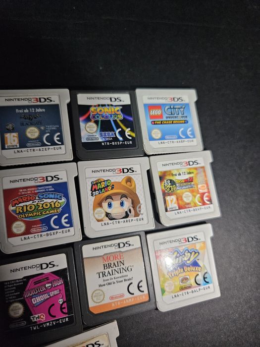 Lote de jogos nitendods e 3ds