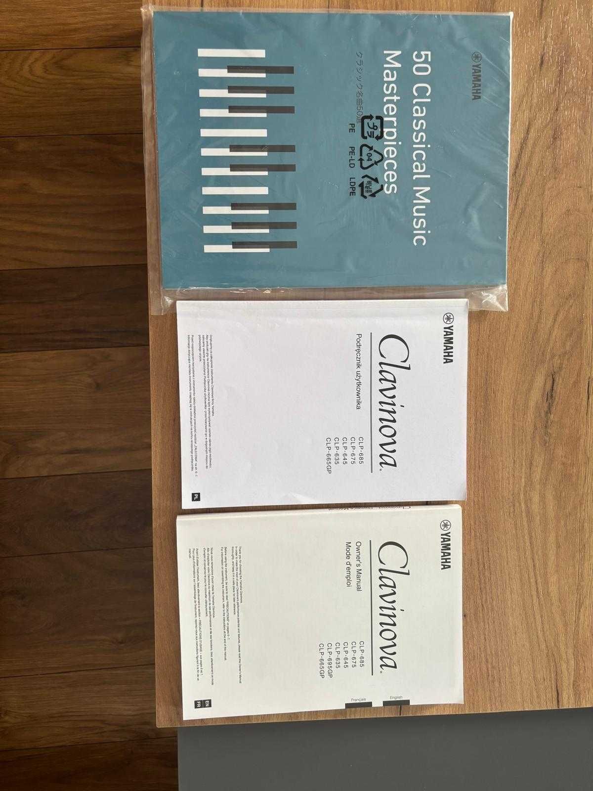 Yamaha CLP 645 B ClaviNova