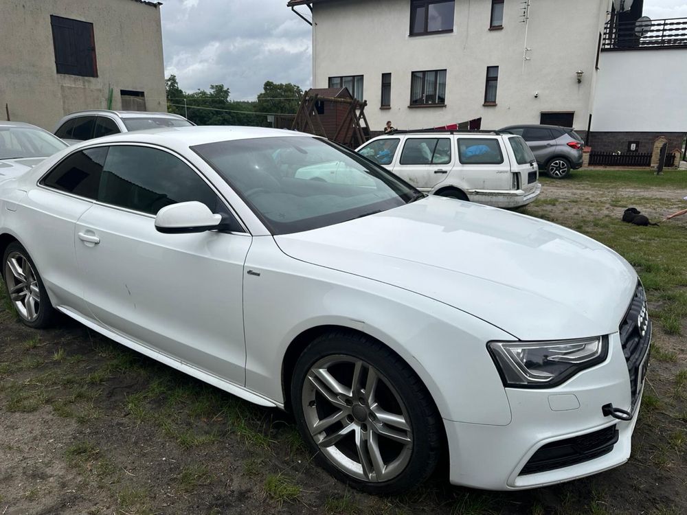 2014 Audi a5 S line 2.0tdi Auto Bialy Anglik