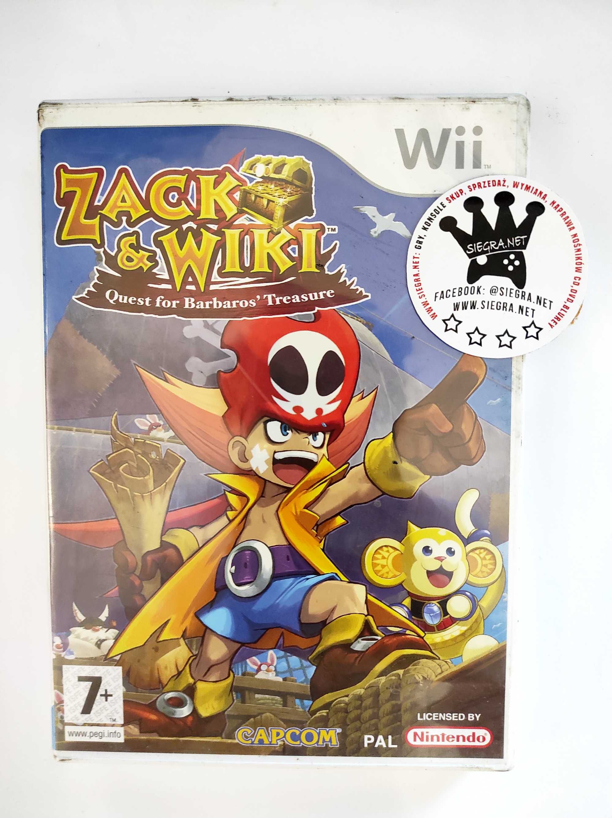 Zack & Wiki Quest for Barbaros' Treasure Nintendo Wii