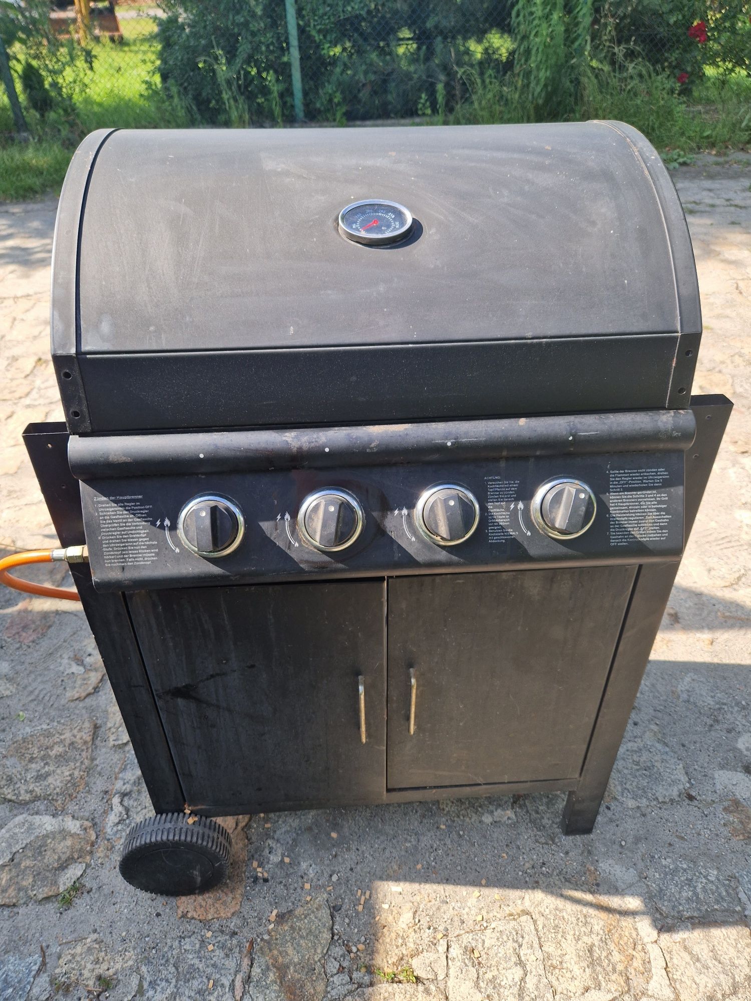 Grill Gazowy 4 Palnikowy