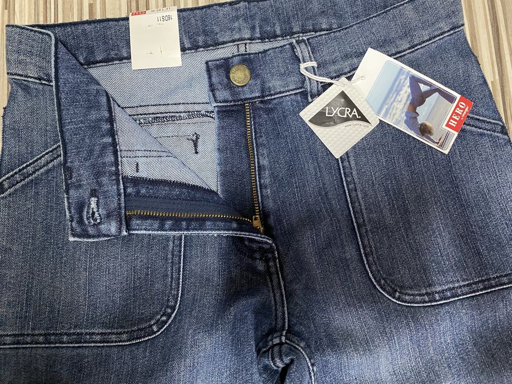 Spodnie damskie jeans 29/31 pas 79 cm komplet 2 sztuki Hero nowe