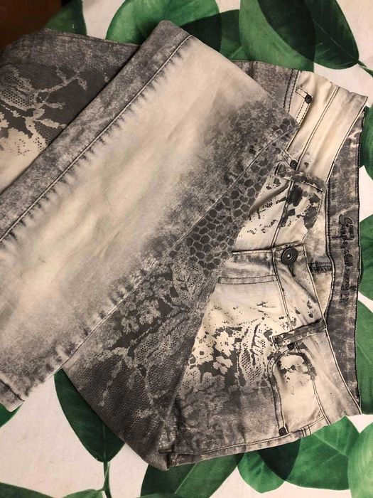 Продаю біло-сірі skinny джинси в стилі Y2K низька посадка