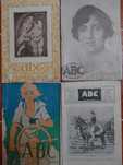 revistas: ABC - Revista portuguesa (cinco edições, 1921 e 1922)